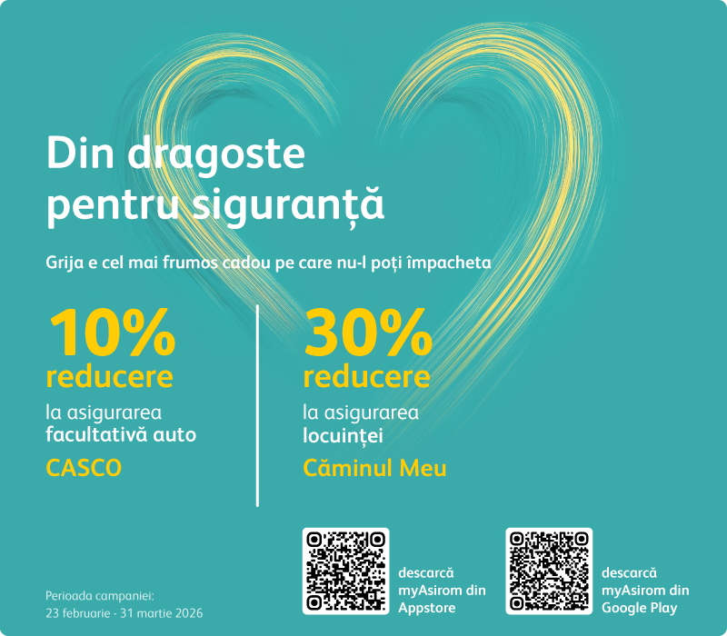 Black Friday la Asigurarea locuintei de la Asirom