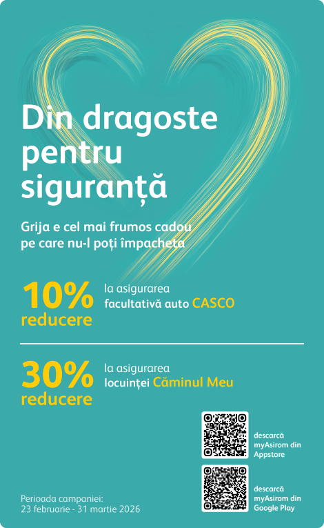 Black Friday la Asigurarea locuintei de la Asirom